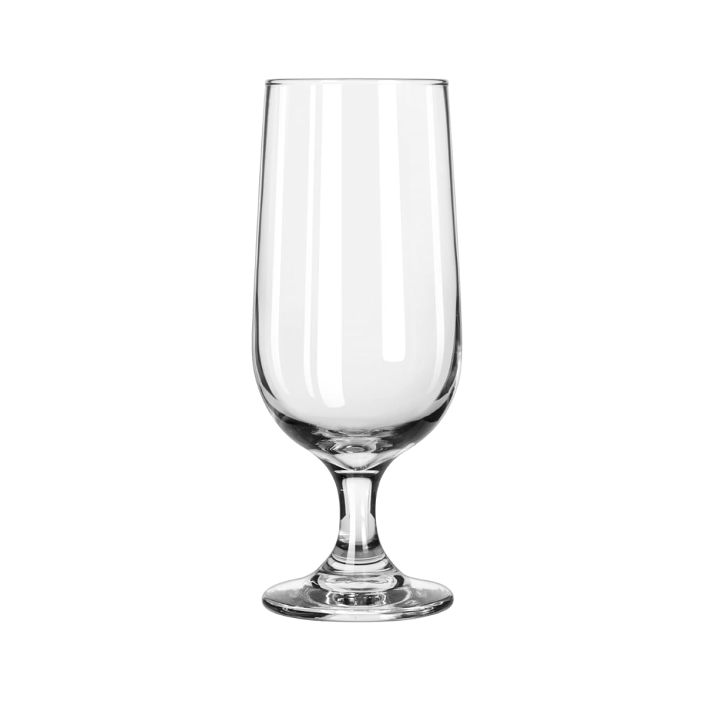 634-3730 14 oz Embassy® Footed Beer Glass - Safedge Rim & Foot Guarantee