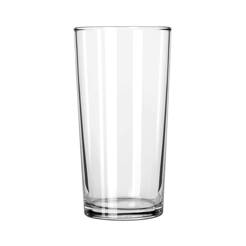 634-158 20 oz Heavy Base Cooler Glass - Safedge Rim Guarantee