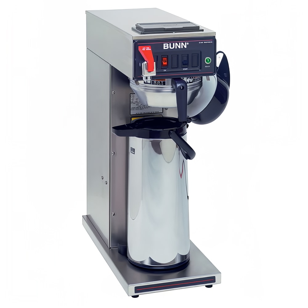 021-230010017 Airpot Coffee Brewer, Stainless Steel Funnel, 120V
