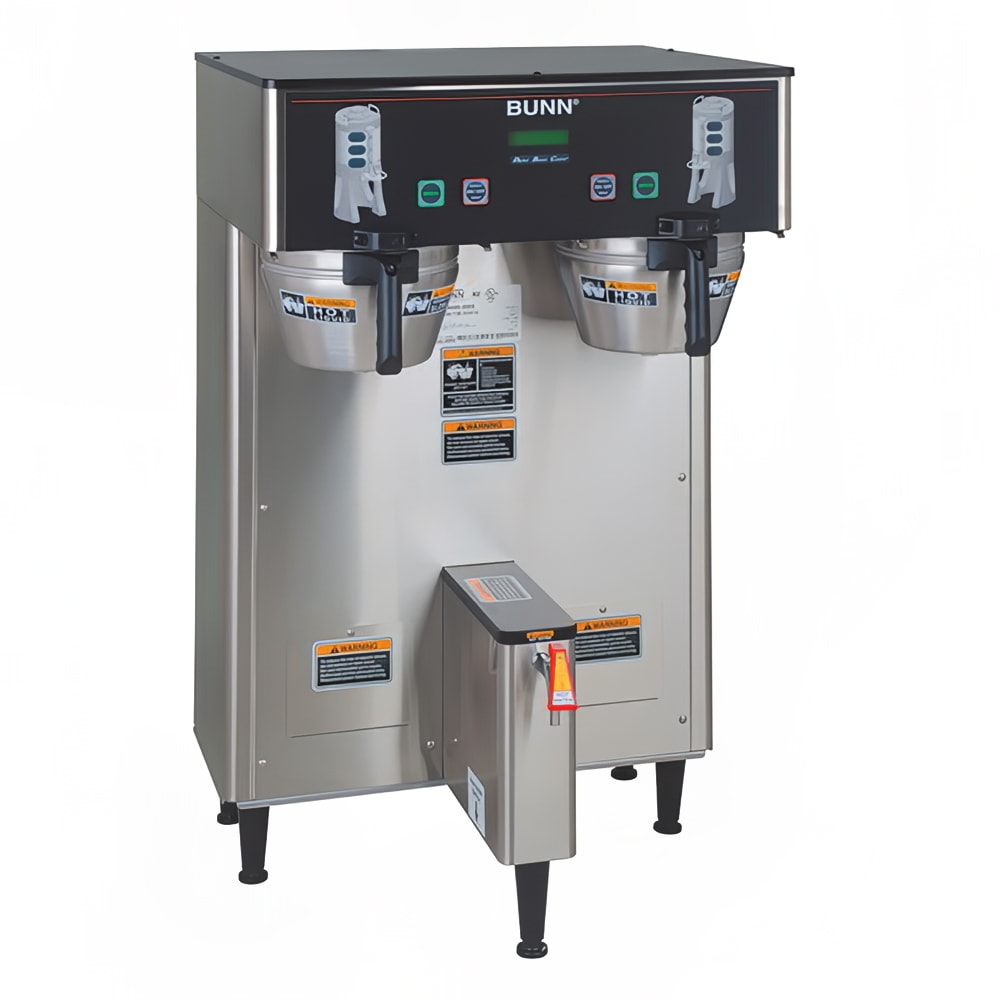 021-346000006 BrewWISE® Dual Satellite Digital Coffee Brewer w/ Funnel Lock, 120 208v/1ph