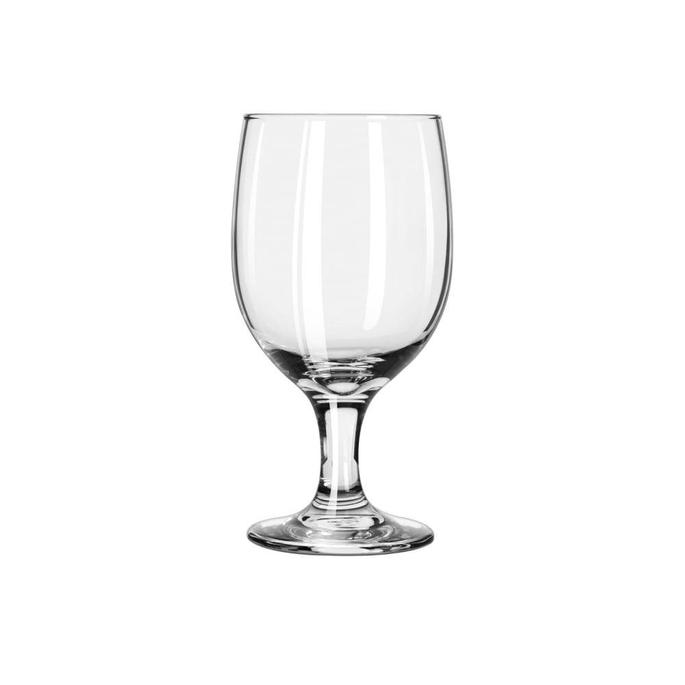 634-3711 11 1/2 oz Embassy Goblet Glass - Safedge Rim & Foot Guarantee