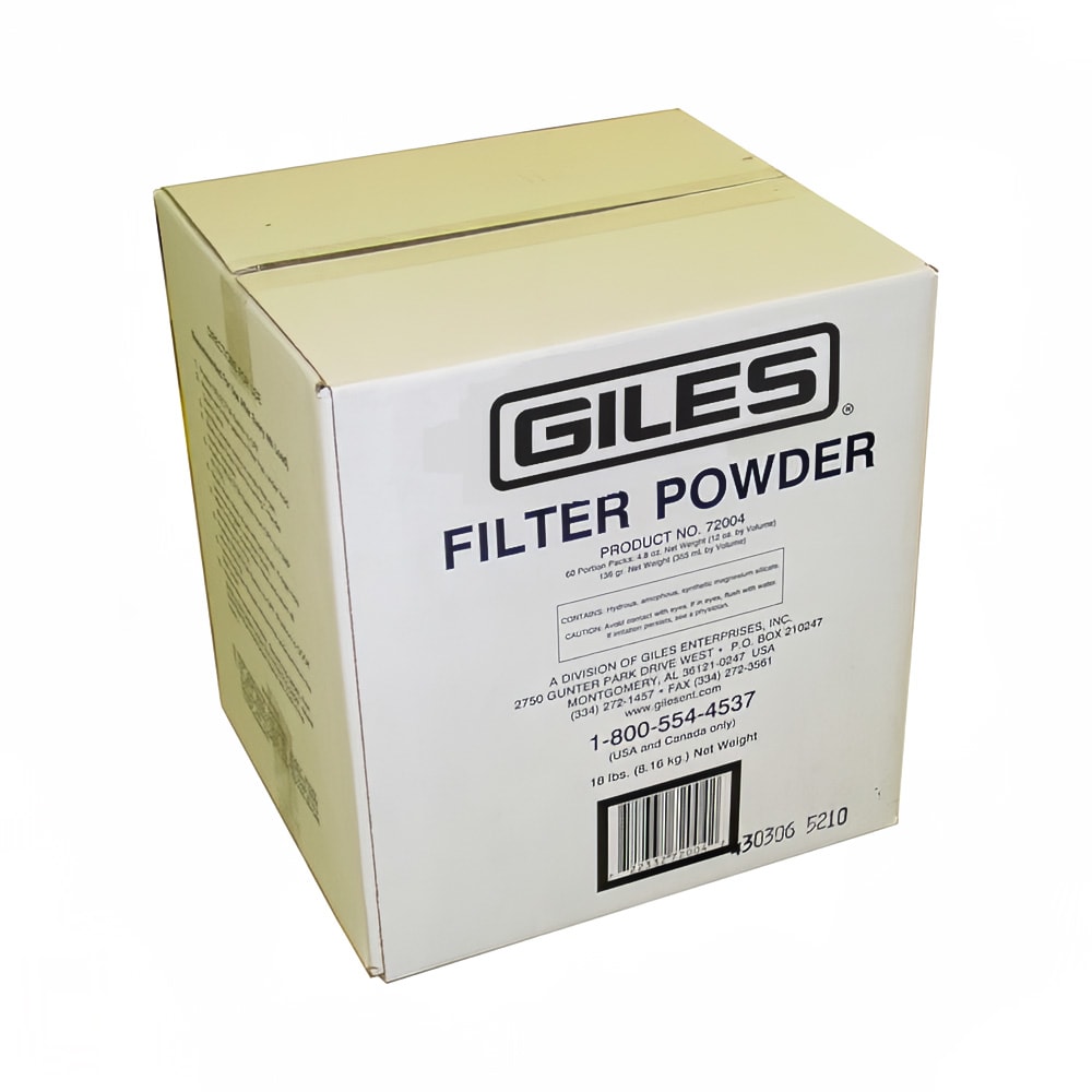 Giles 72004 (60) 4 3/4 oz Pack Fryer Powder
