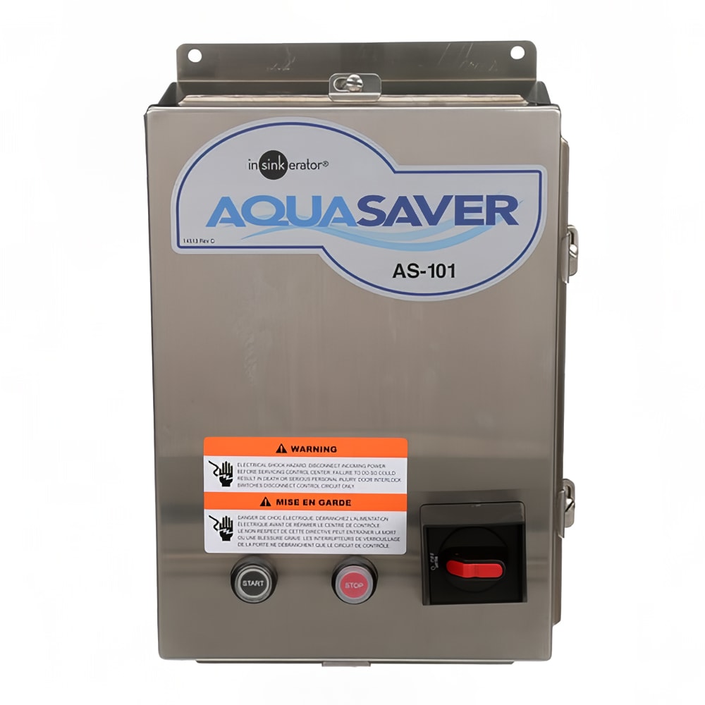 023-AS101K4 AquaSaver® Control Center for SS-50 to SS-1000 Disposers, 380-460v/3ph