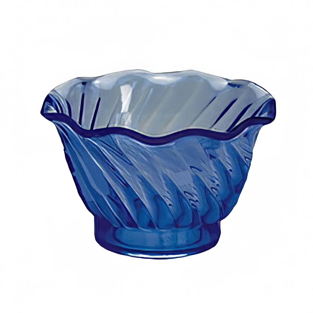 438-PLDS005B 5 oz Swirl Tulip Dessert Dish, Plastic