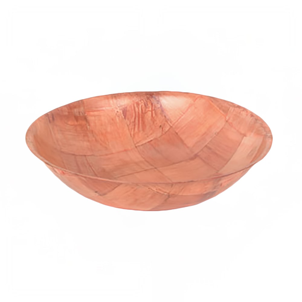438-WDTSB020 20" Salad Bowl, Woven Wood