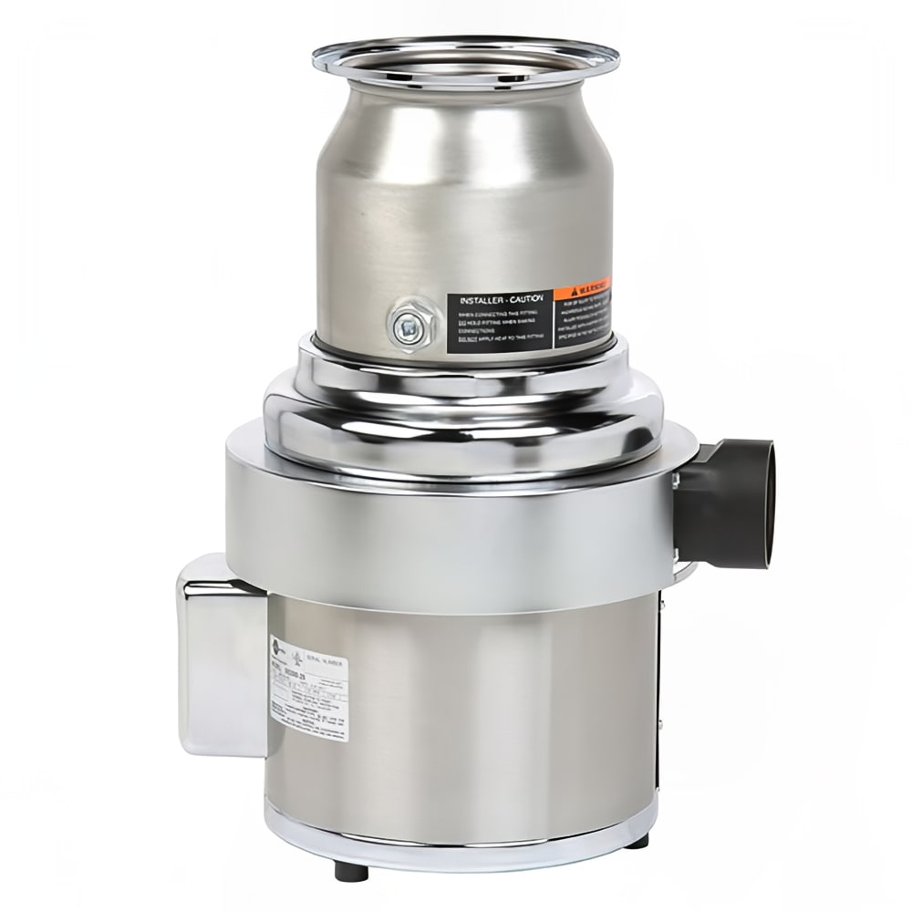 InSinkErator SS300 Disposer, Basic Unit Only, Stainless, 3 HP, 208v/3ph