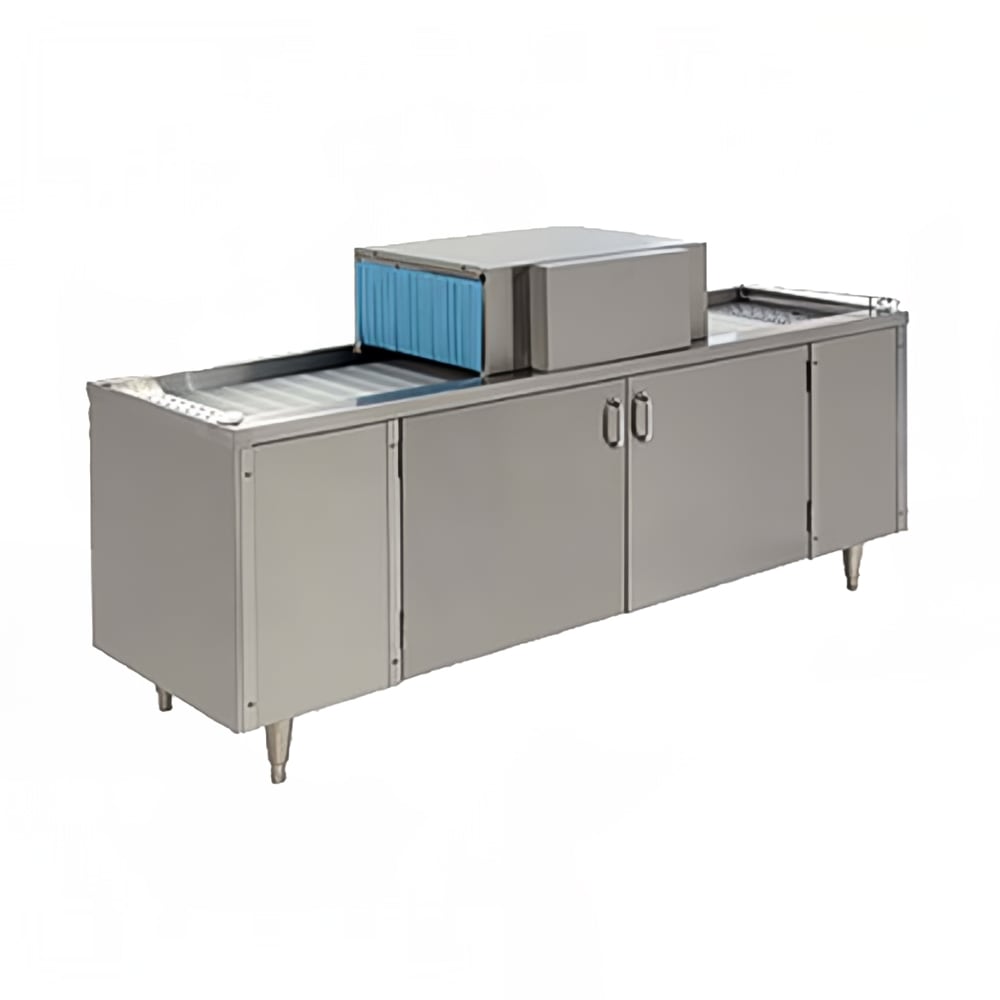 462-CG62081 Low Temp Conveyor Glasswasher w/ 2000 Glasses/hr Capacity, 208-230v, 1ph