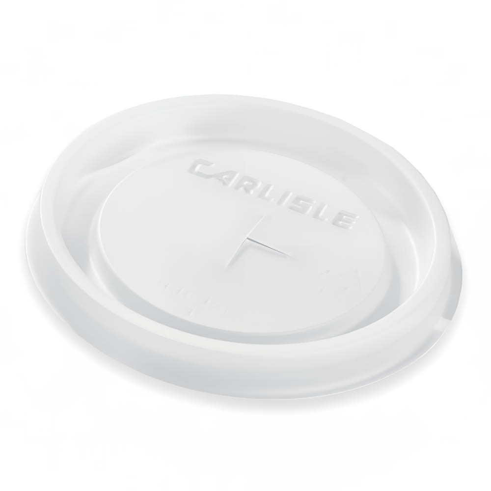 028-5810L30 10 oz Louis Tumbler Disposable Lid - Translucent