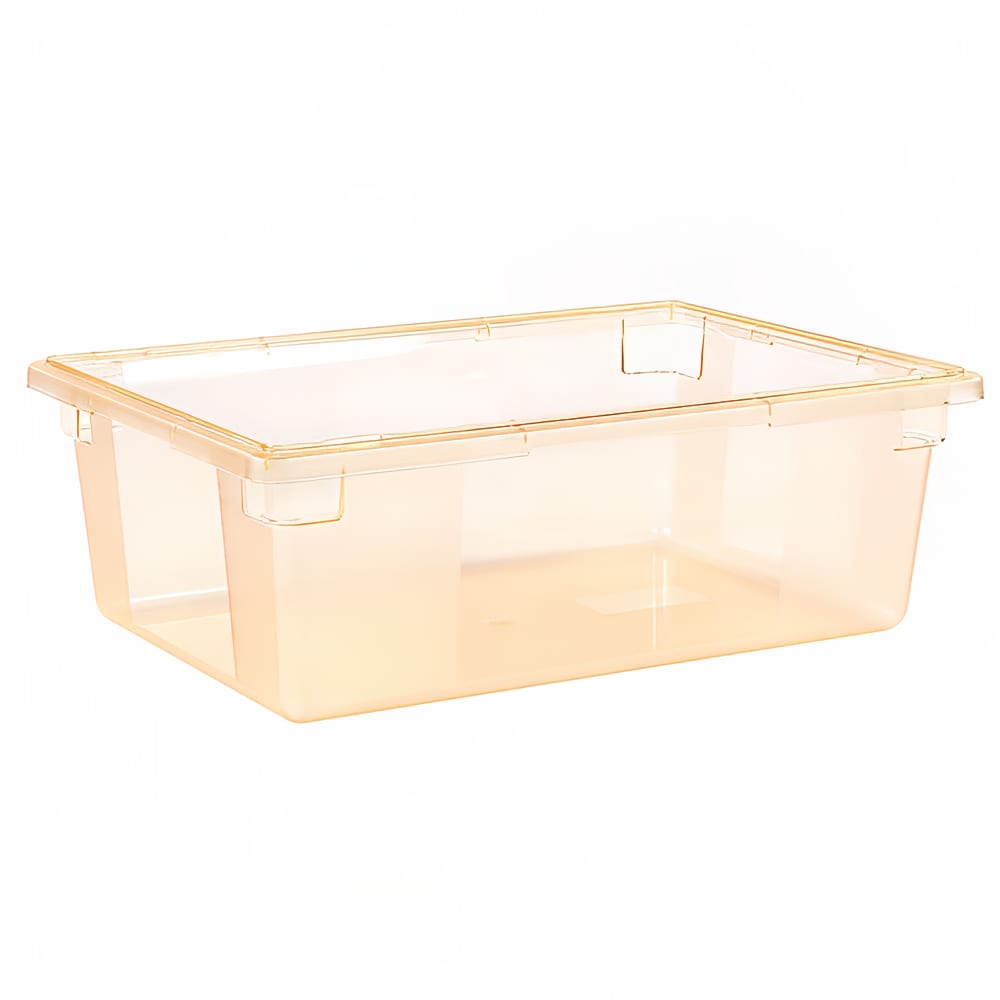 028-10622C22 12 1/2 gal Food Storage Box - 26x18x9" Yellow