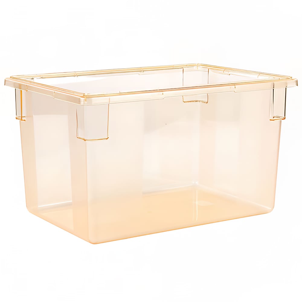 028-10624C22 21 1/2 gal Food Storage Box - 26x18x15" Yellow