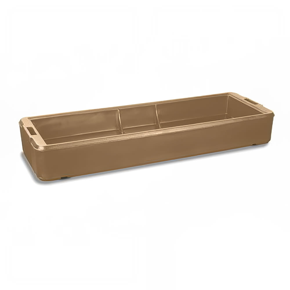 028-660306 6' Food Bar Basin - Polyethylene, Beige