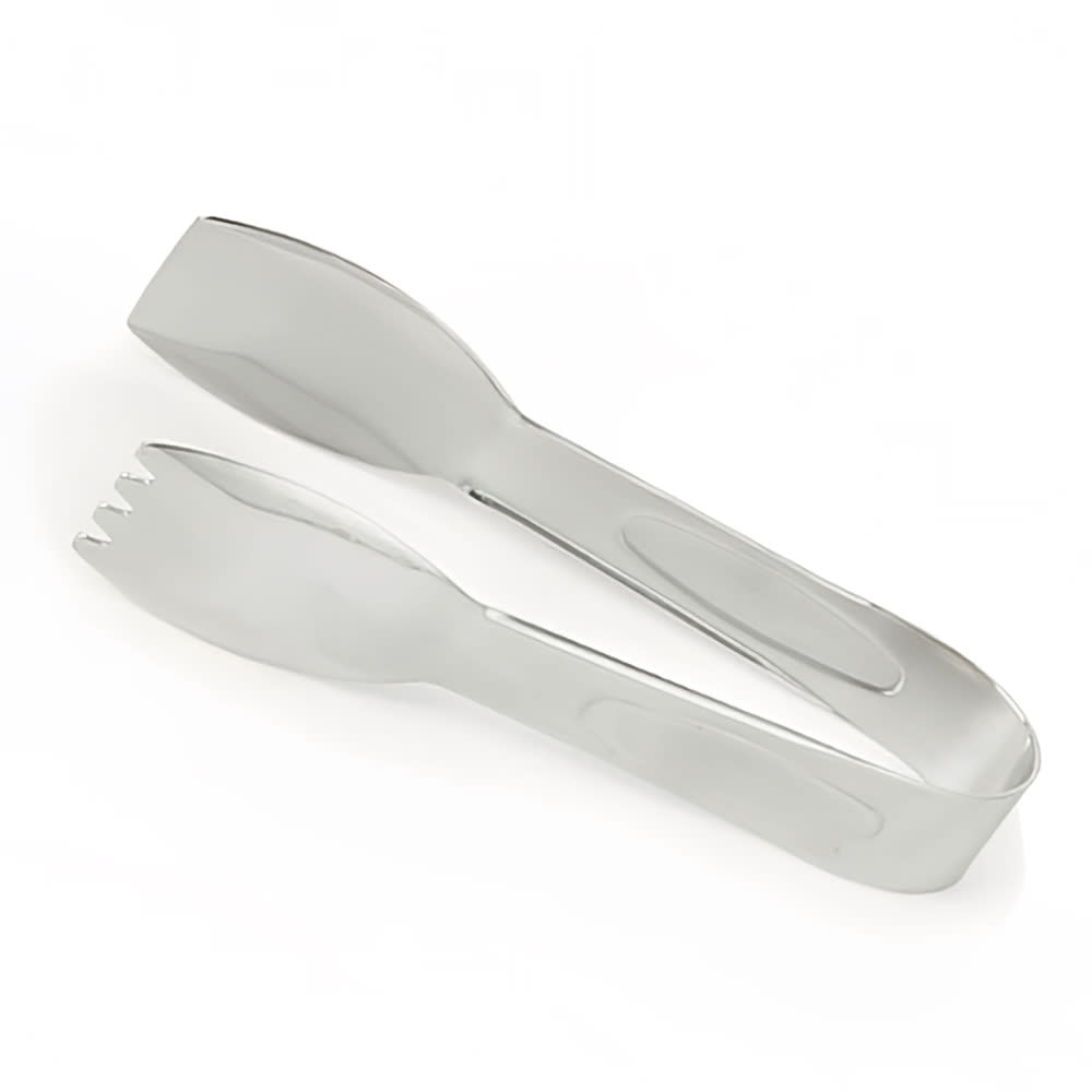 028-604606 6"L Stainless Salad Tongs