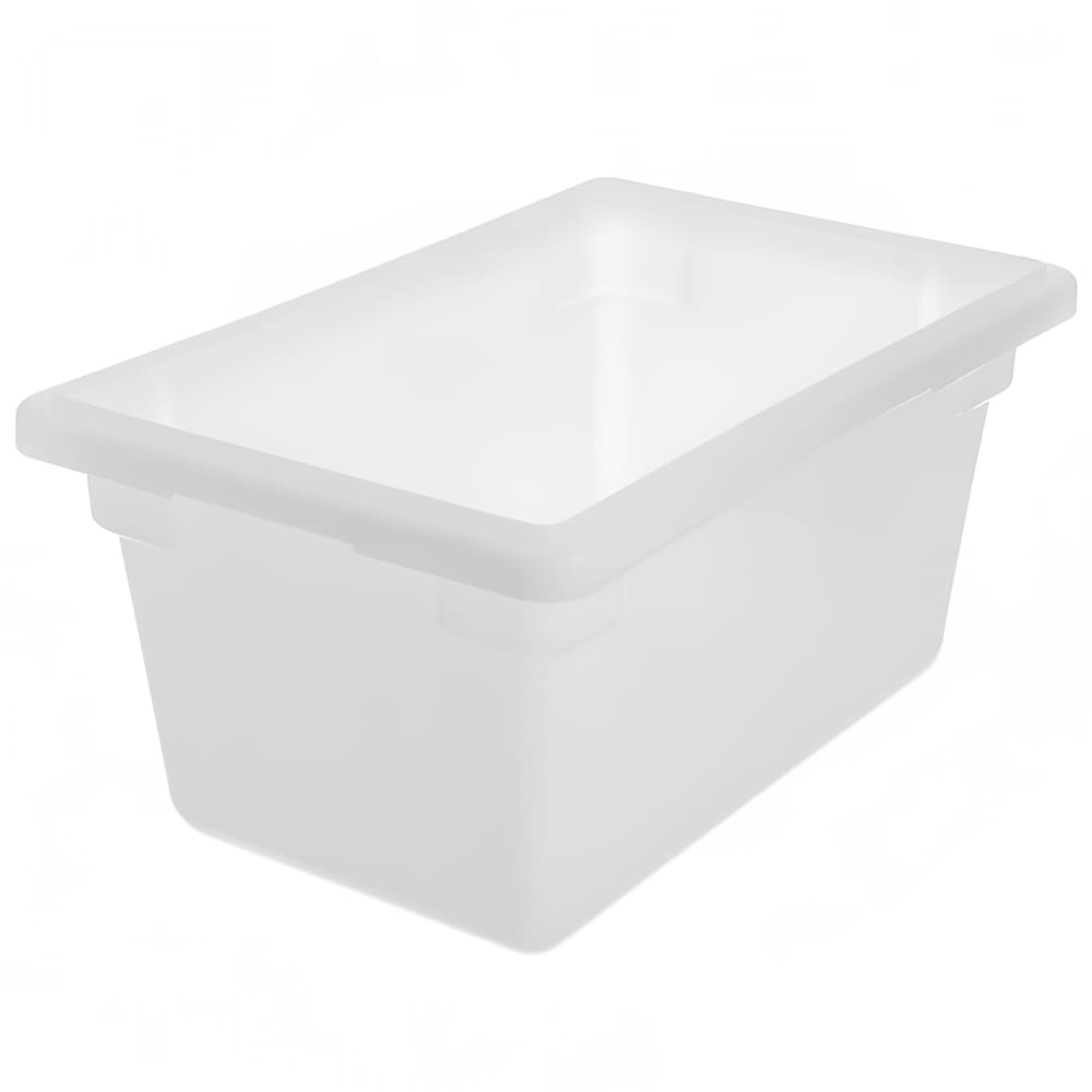 028-1063202 5 1/2 gal Food Storage Box - 18x12x9" White