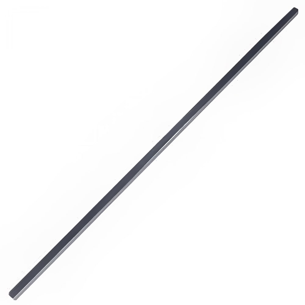 028-957323 73 3/8" Sneeze Guard Spar - 1" Square, Aluminum