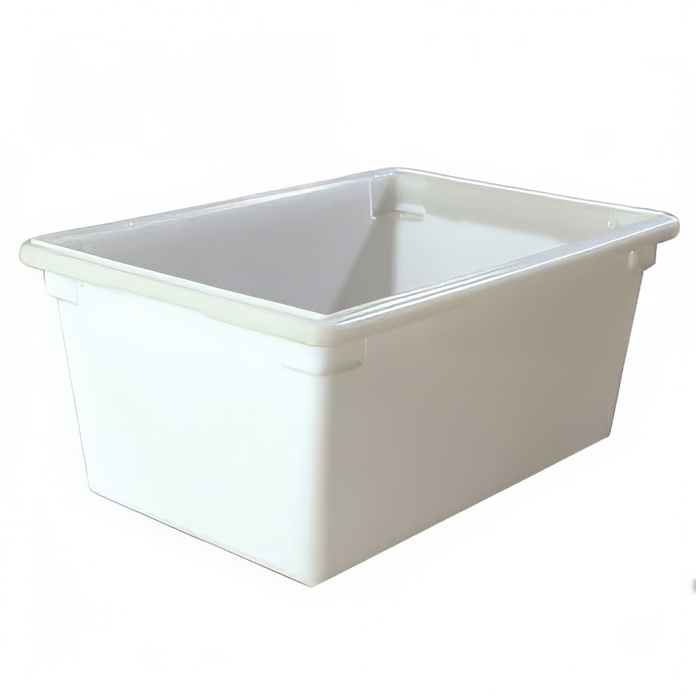 028-1064302 16 3/5 gal Food Storage Box - 26 x 18 x 12" White
