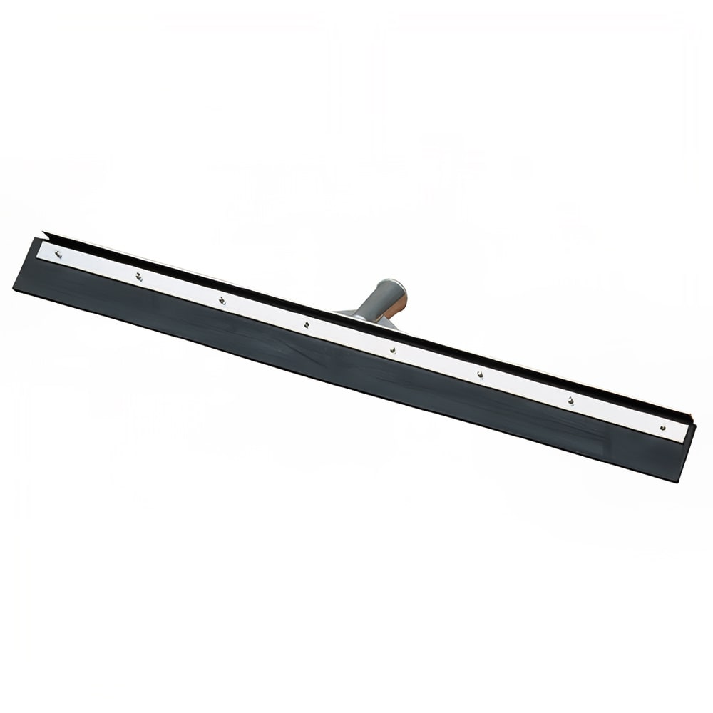 028-361202400 24" Floor Squeegee - Metal Frame, Black