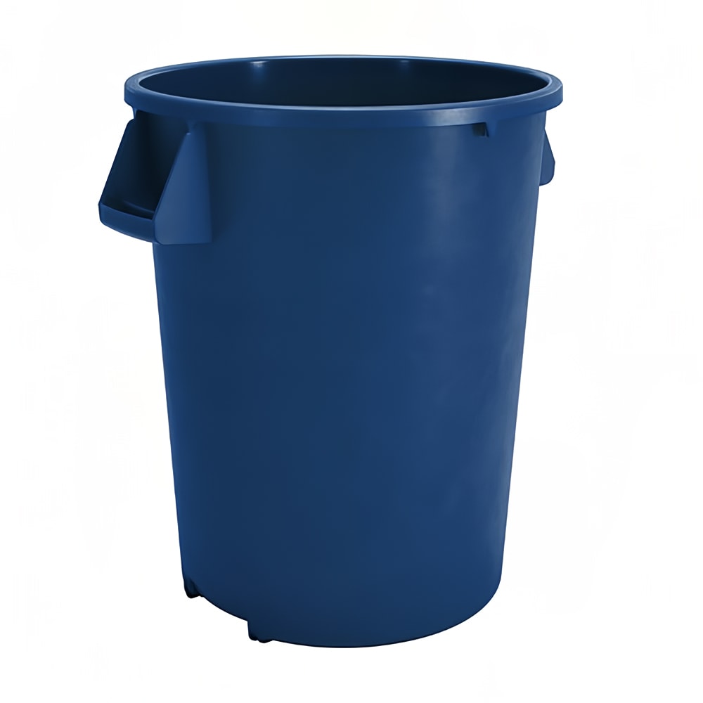 028-84103214 32 gallon Commercial Trash Can - Plastic, Round, Food Rated