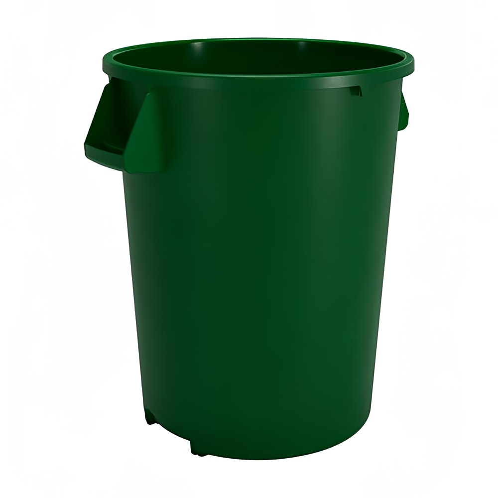 028-84103209 32 gallon Commercial Trash Can - Plastic, Round, Food Rated