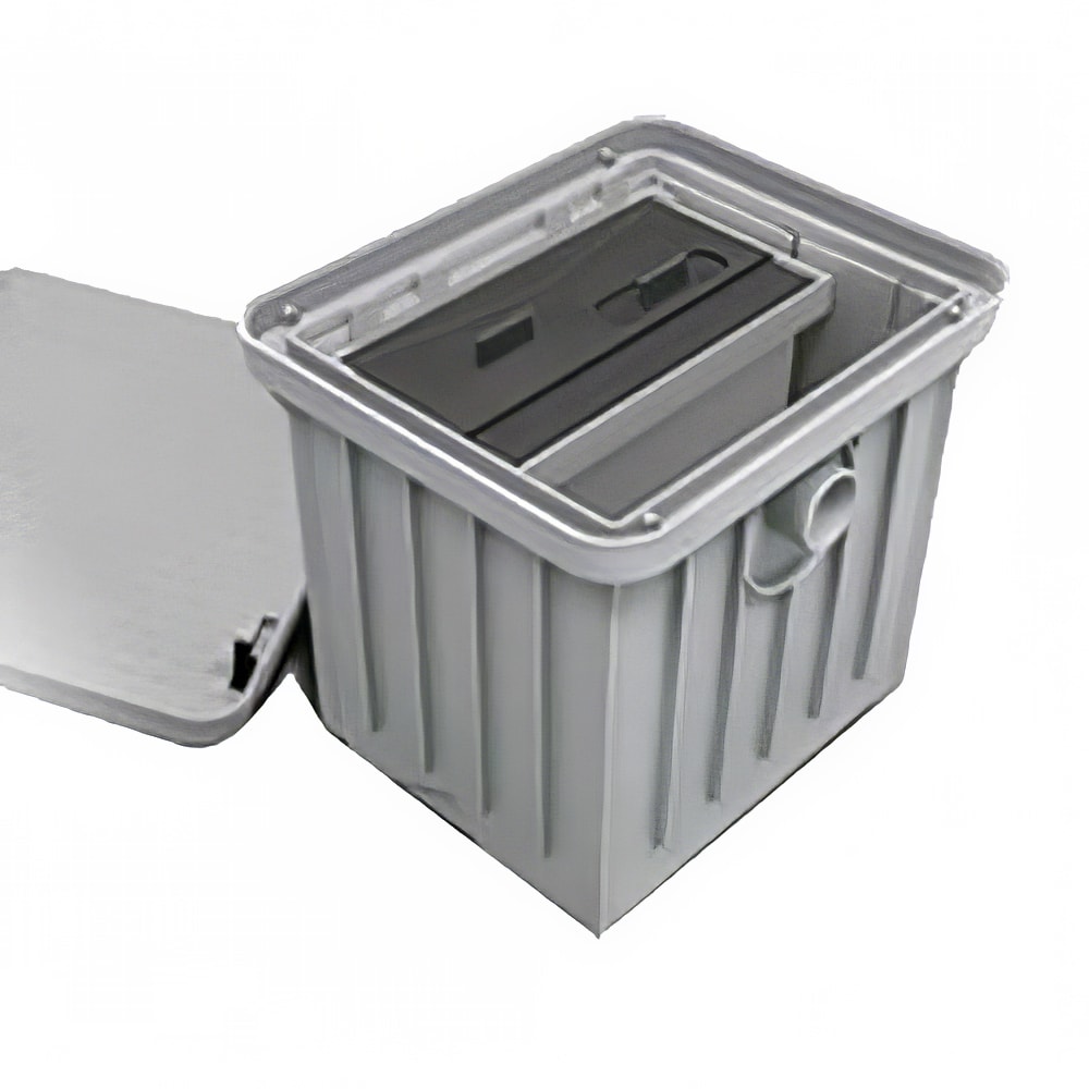 065-3911A1 Solid Basket Accessory, Removable Dual Screen, Integrated Lifting Handles