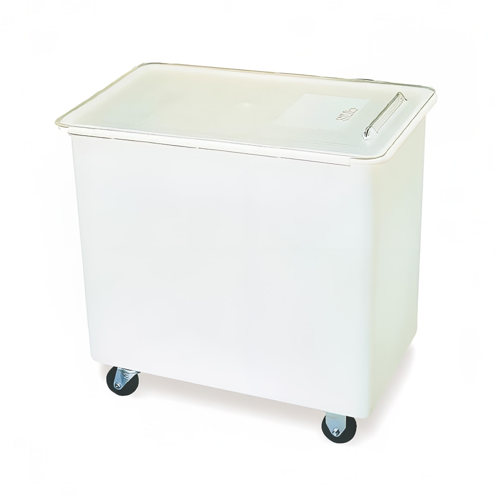 028-BIN4402 44 Gallon Mobile Ingredient Bin - White
