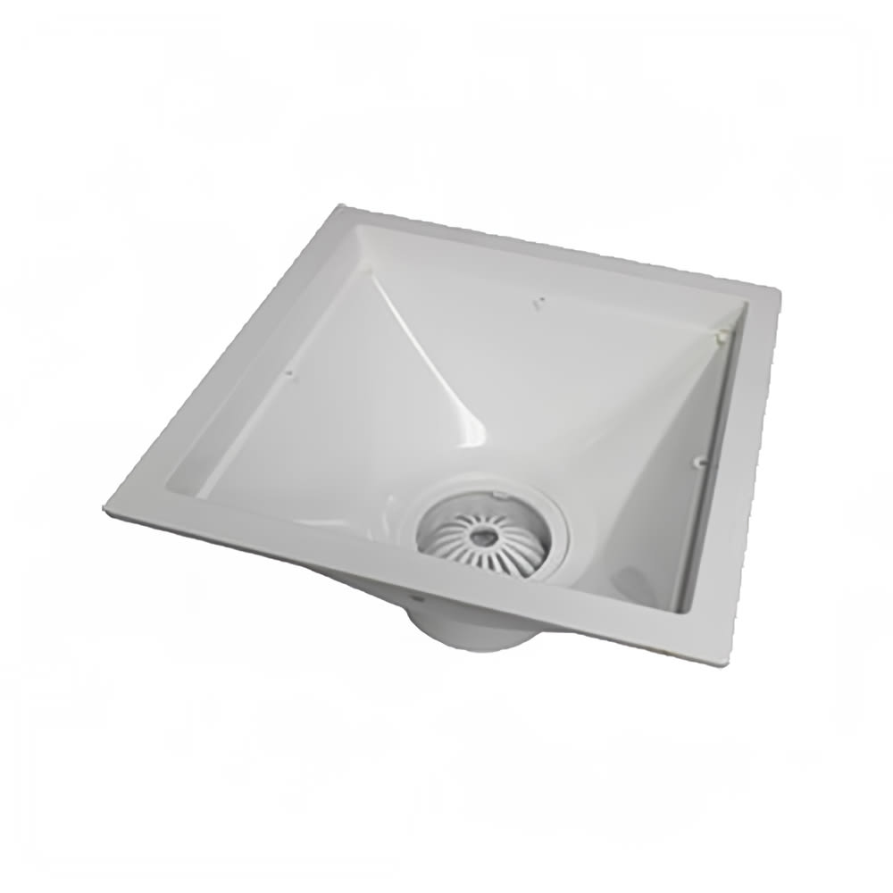065-394713 Standard Floor Sink, Light Weight, Durable, Corrosion Resistant, 4" Hub, 12"...
