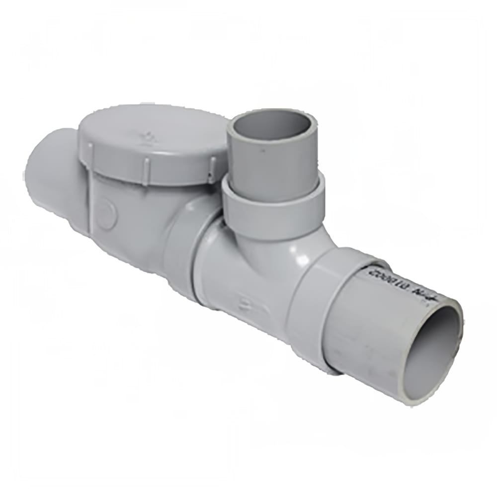 065-3933150AS Spigot Format Flow Control w/ Fittings, Cleanout & Air Intake, 50 GPM, 3"