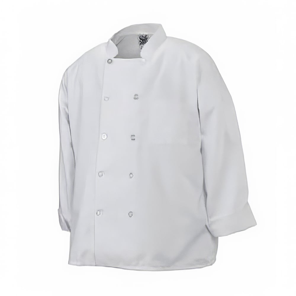 094-J100XL Twill Chef Coat, Double Breasted, Heat Resistant, X-Large