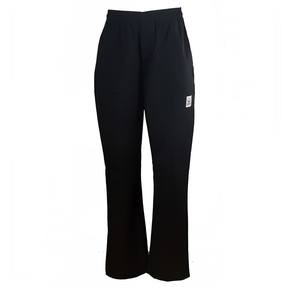 094-LP002BK3X Ladies Poly Cotton Cargo Chef Pants, 3X, Black
