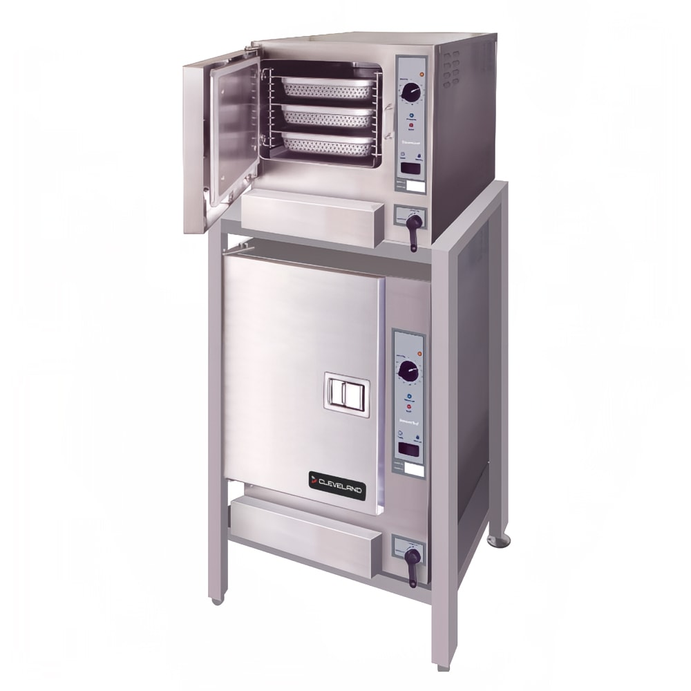 109-222CGT631LP (9) Pan Convection Steamer - Stand, Liquid Propane