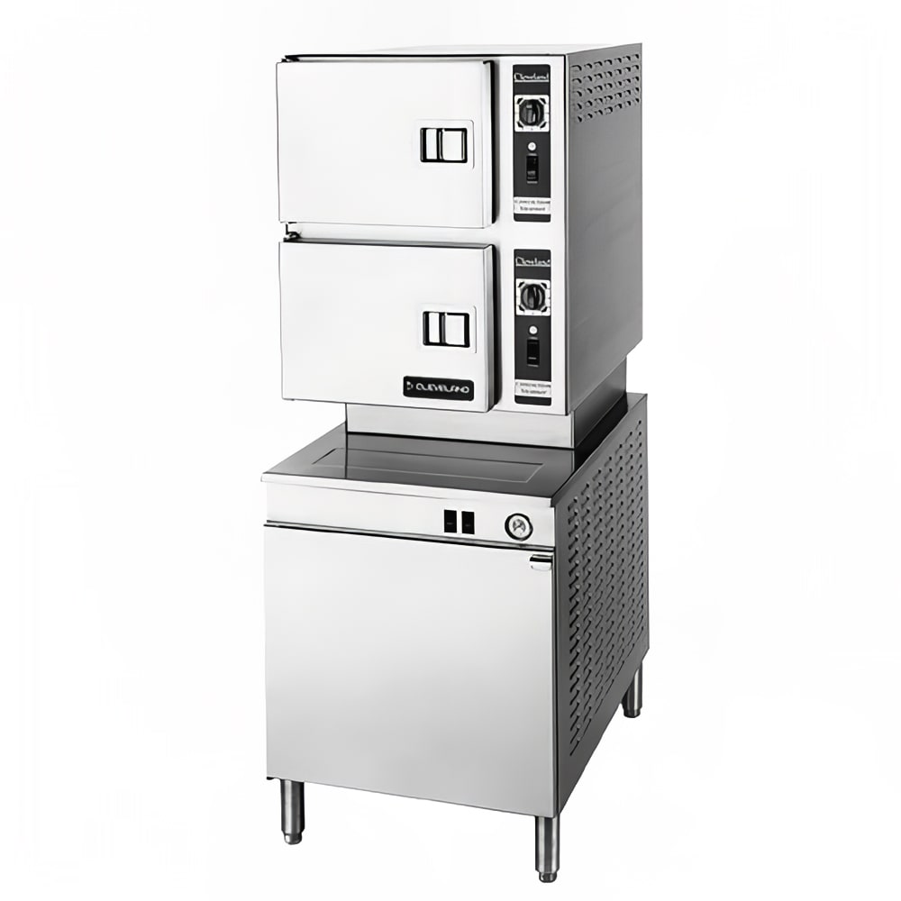 109-24CGM200NG (6) Pan Convection Steamer - Cabinet, Natural Gas