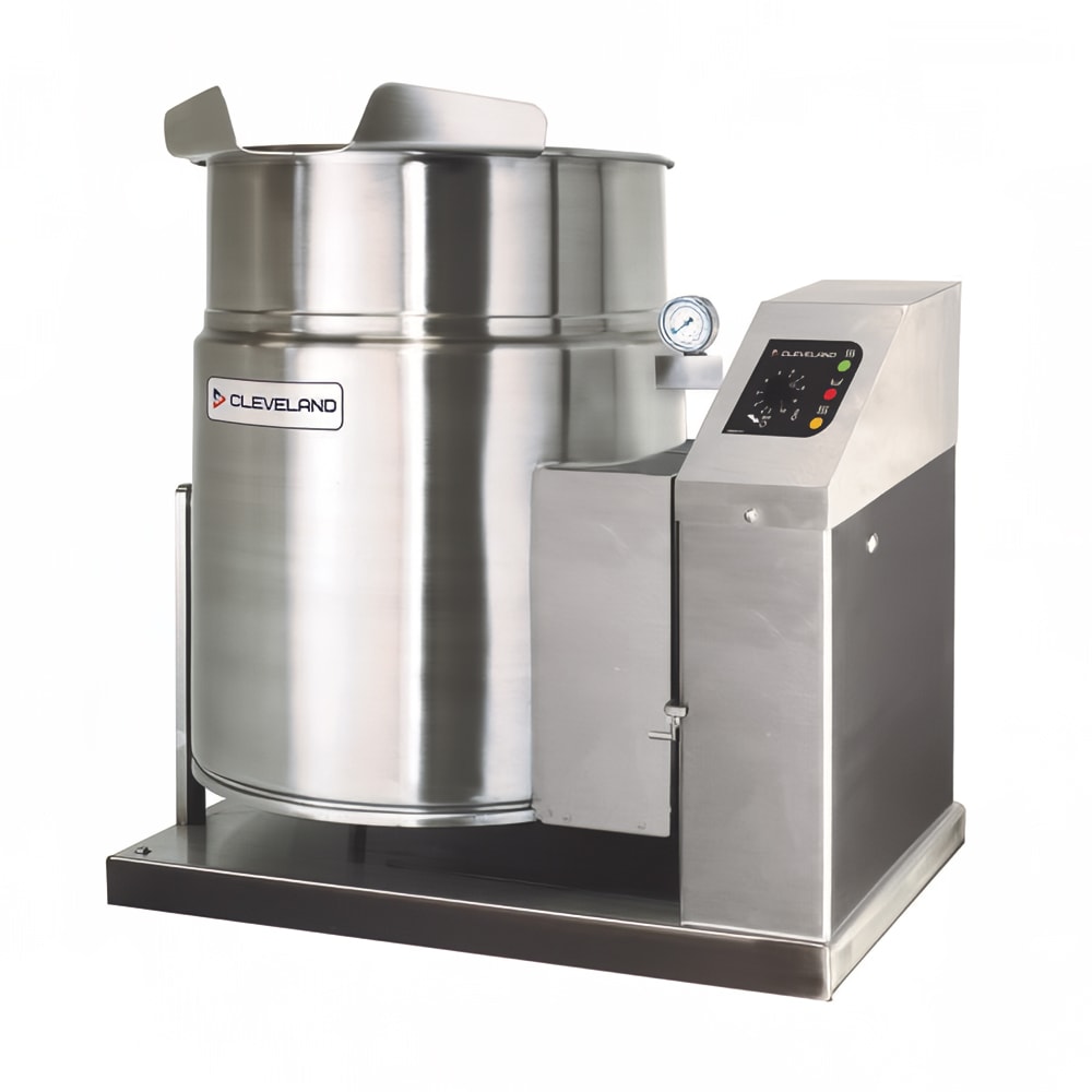 109-KGT6TNG 6 gal Steam Kettle - Manual Tilt, 2/3 Jacket, Natural Gas