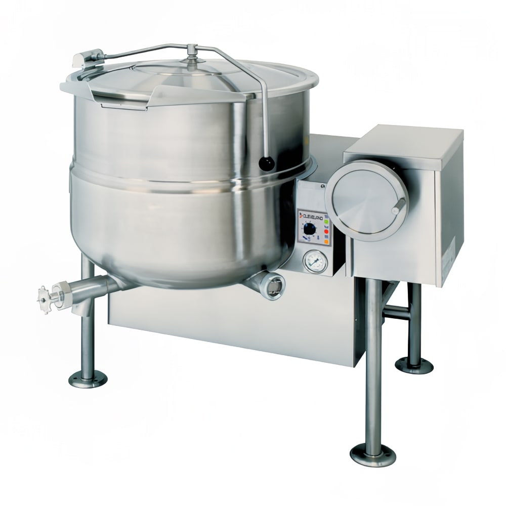 109-KGL80TNG 80 gal Steam Kettle - Manual Tilt, 2/3 Jacket, Natural Gas