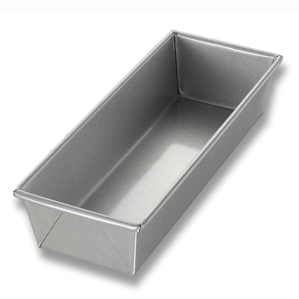 Chicago Metallic 40491 Individual Bread Pan, 12 1/4" x 4 1/2" x 2 3/4", Noncoated 26 ga Aluminized Steel