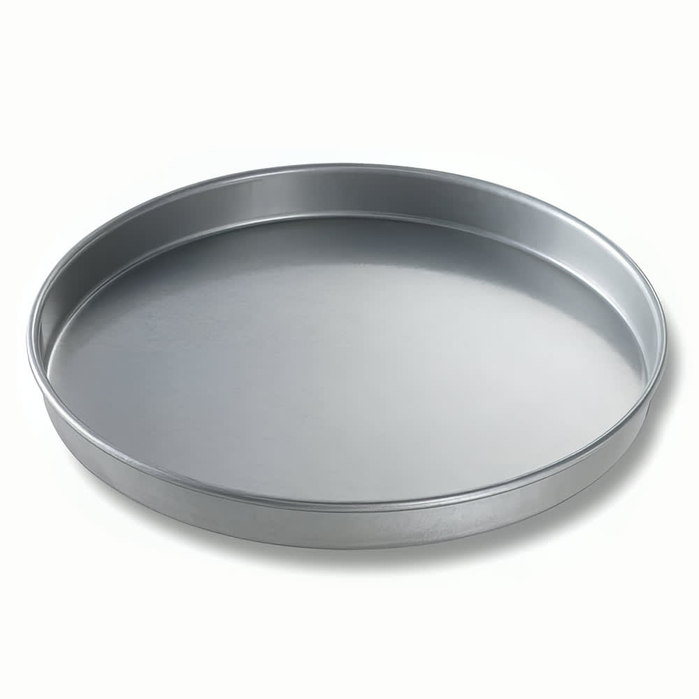 Chicago Metallic 41010 Cake Pan, 10" Dia., 1" Deep, Non-coated 26 ga. Aluminized Steel
