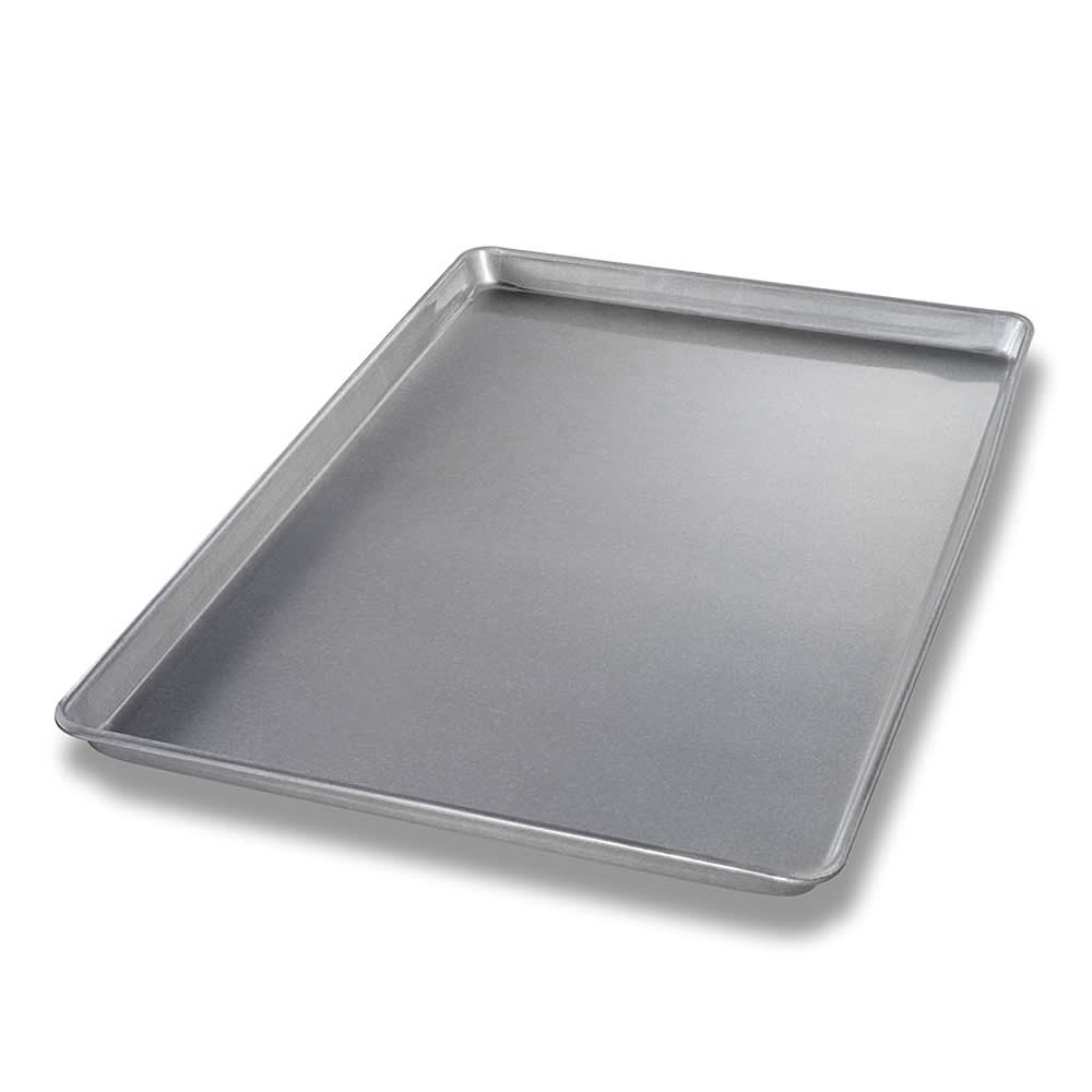 225-41555 1/1 Full Size Bun / Sheet Pan - 26" x 18" x 1", 22 gauge Aluminum, AMERI...