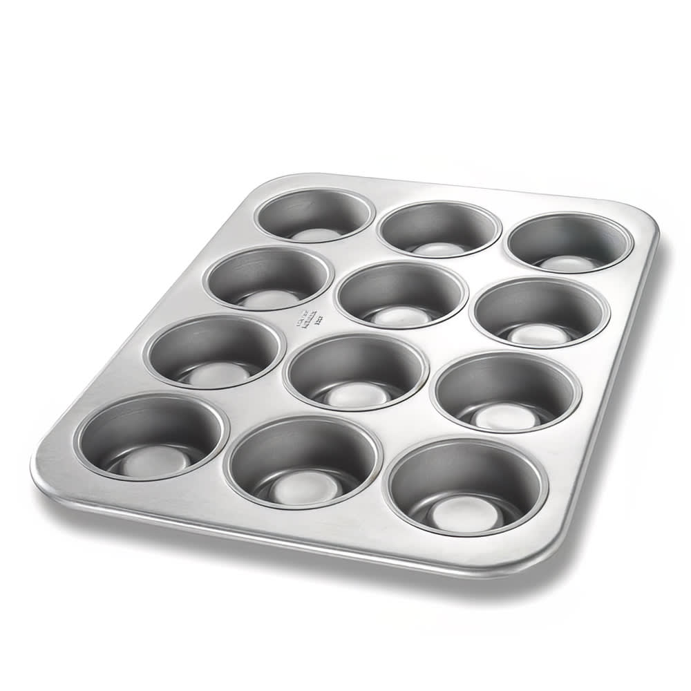 225-43385 Strawberry Shortcake Pan - Makes (12) 3 3/8" Cakes, Aluminized Steel, AMERICOAT® G...