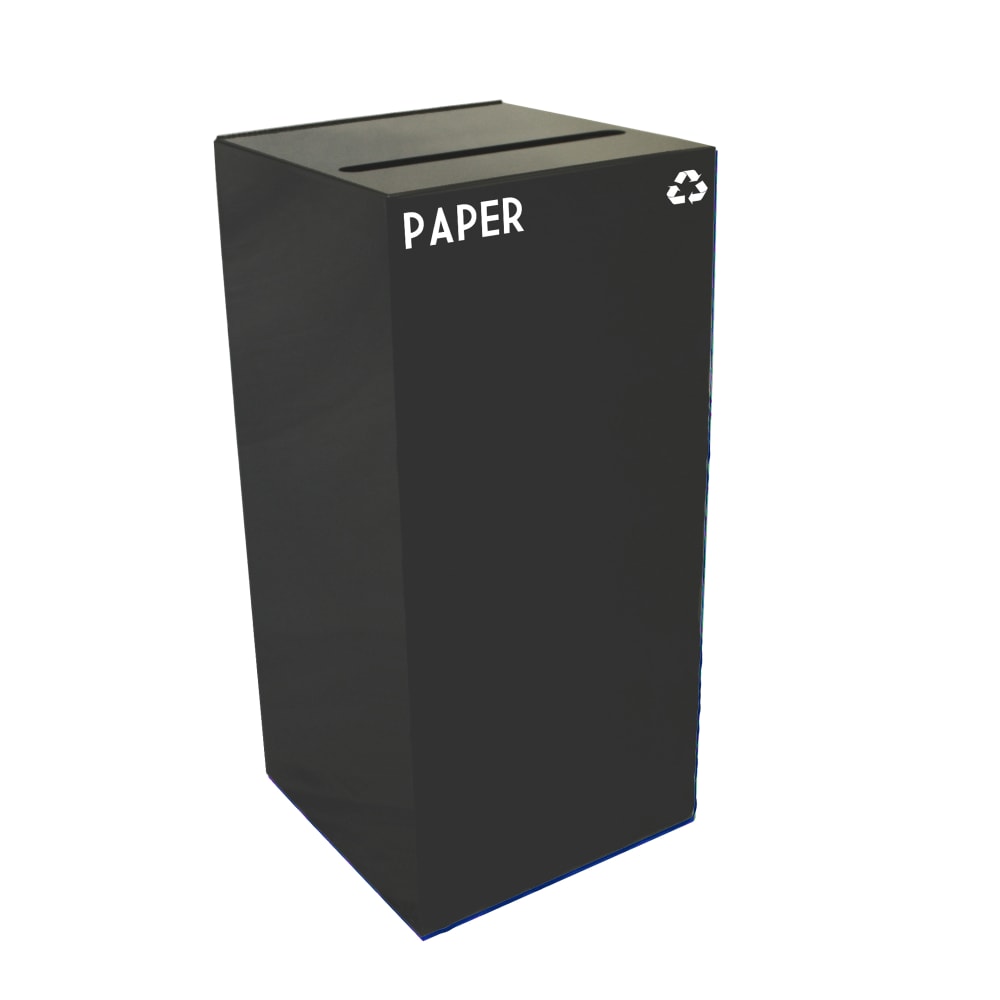 Witt 32GC02-CB 32 gal Paper Recycle Bin - Indoor, Fire Resistant