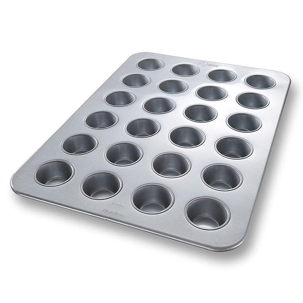 225-45605 Cupcake/Muffin Pan, Makes (24) 2 3/4" Muffins, AMERICOAT Glazed 26 ga Aluminized S...