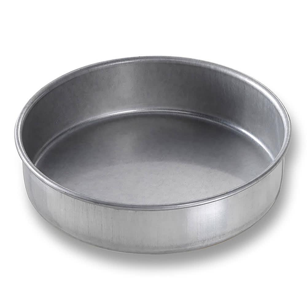 225-46150 Cake Pan, 6" dia, 1 1/2" Deep, Noncoated 26 ga Aluminized Steel