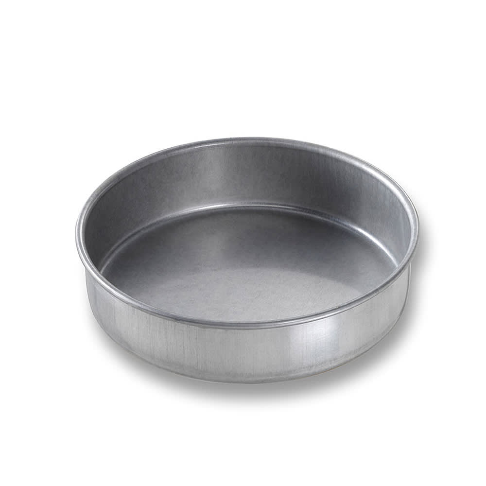 225-46155 Cake Pan, 6" dia, 1 1/2" Deep, AMERICOAT Glazed 26 ga Aluminized Steel