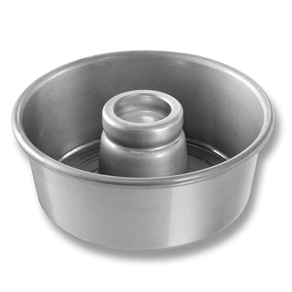 225-46535 Angel Food/Tube Cake Pan, 7 1/2" dia, 3 2/32" Deep, AMERICOAT Glazed 15 ga Al...