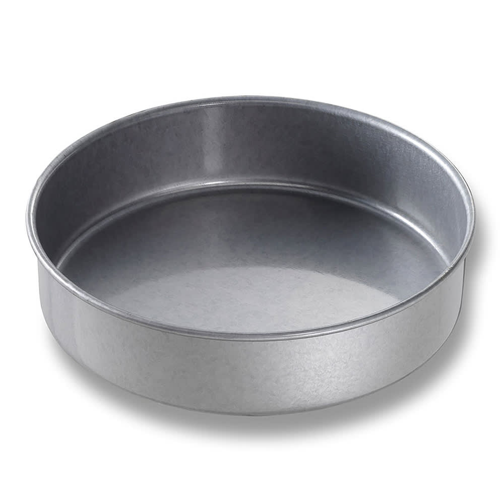 225-48020 Cake Pan, 8" Dia., 2" Deep, Non-coated 26 ga. Aluminized Steel