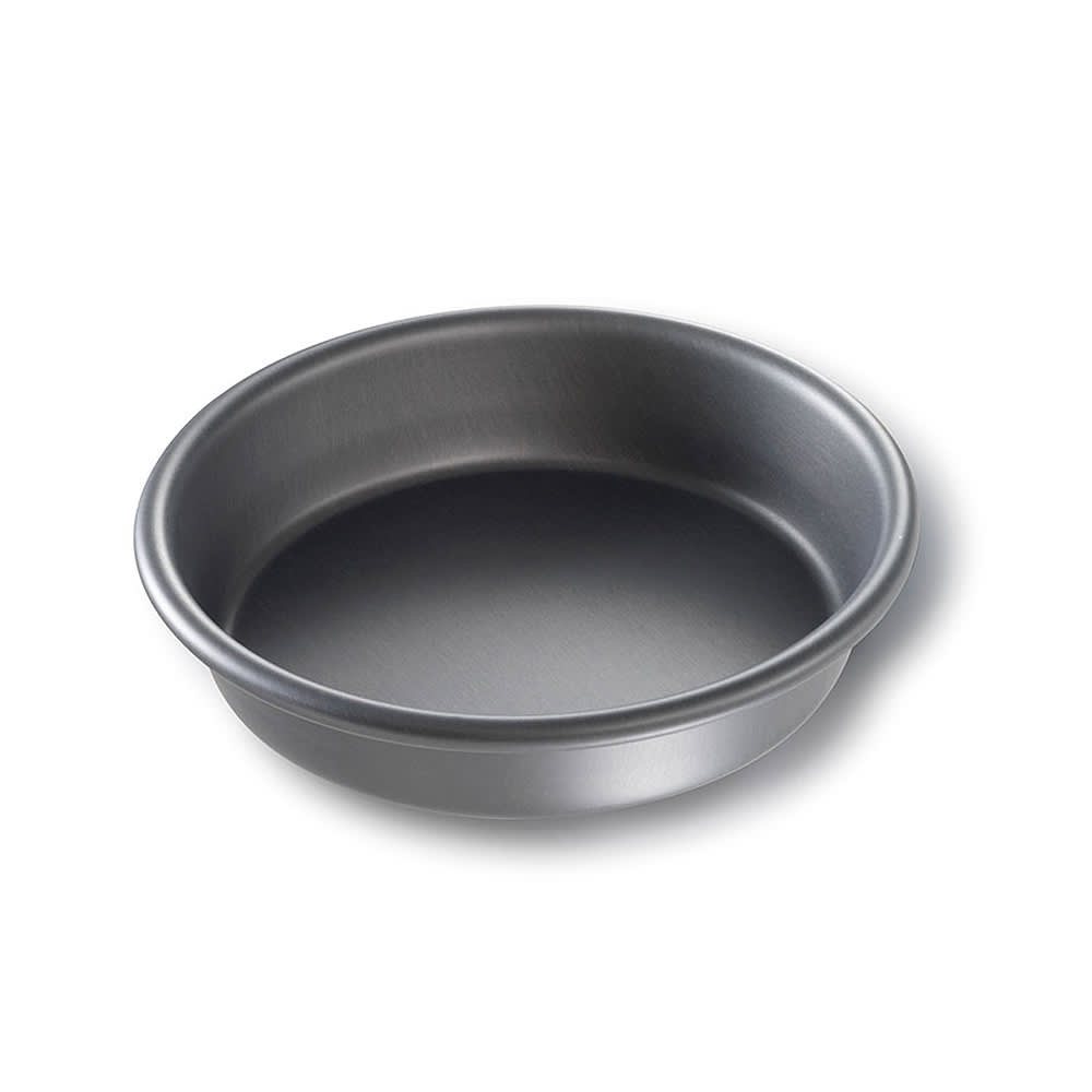 225-91060 6" Deep Dish Pizza Pan, BAKALON, 1 1/2" Deep, Noncoated 14 ga Anodized Alumin...