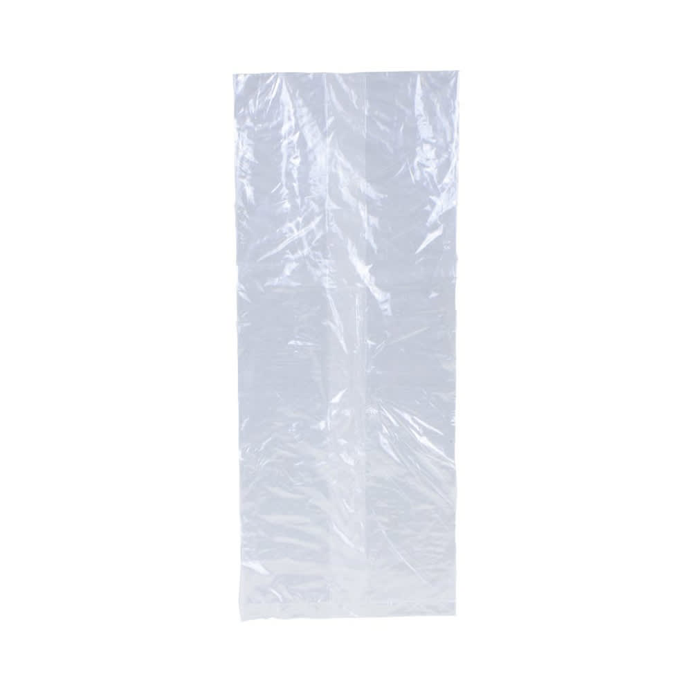 417-437089 Tuffgards Food Storage Bag w/ Twist Ties - 10" x 24", LDPE