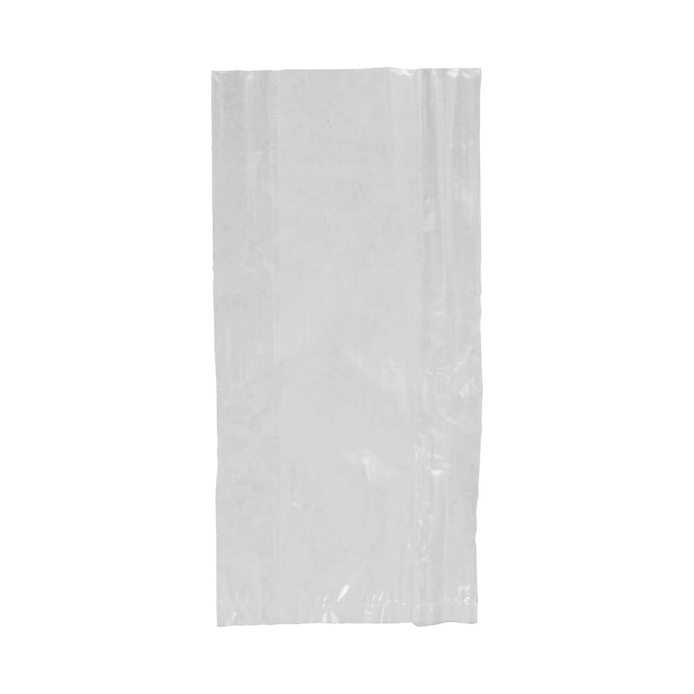 417-437084 Tuffgards Food Storage Bag w/ Twist Ties - 4" x 8", LDPE