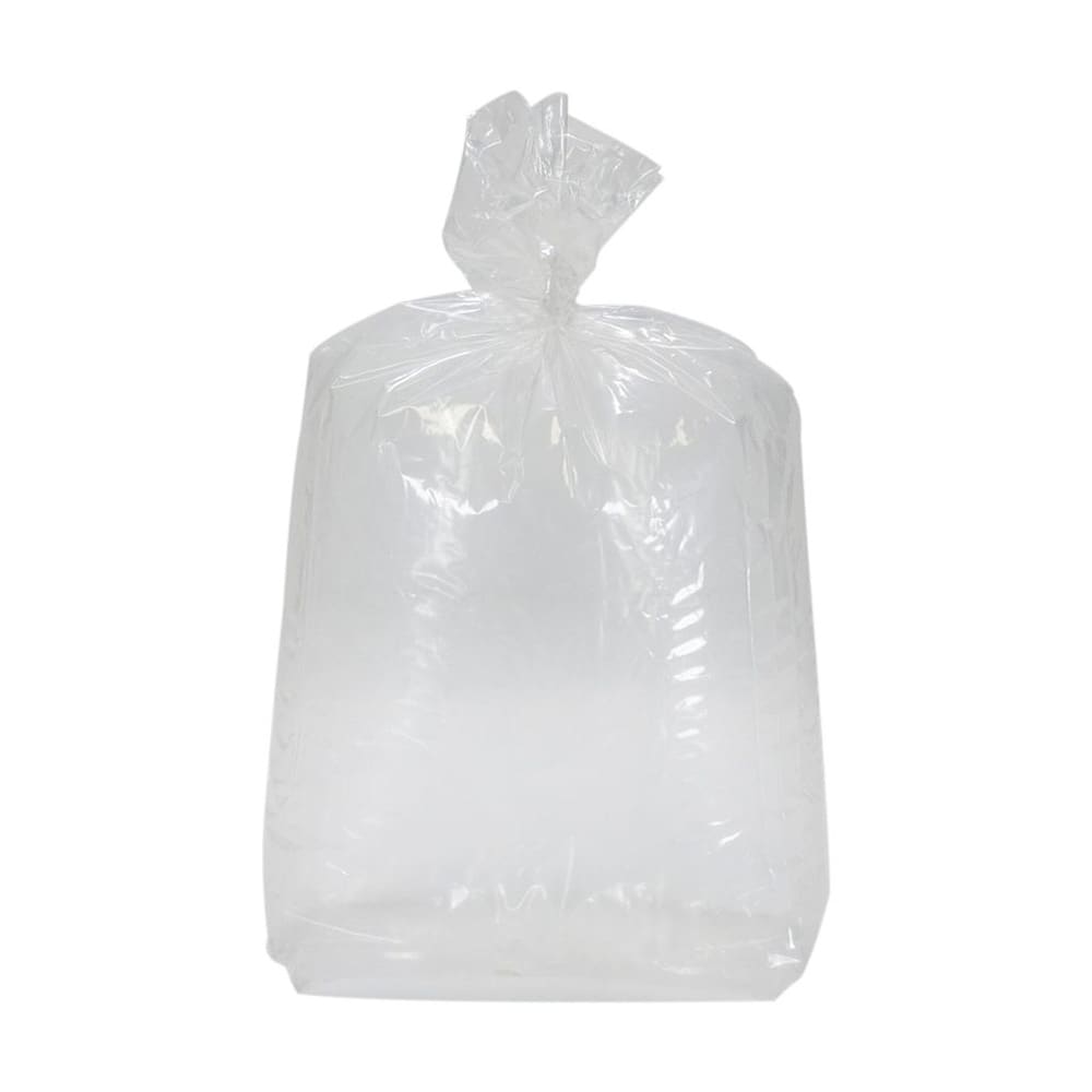 417-451190 Tuffgards Food Storage Bag w/ Twist Ties - 8" x 18", LDPE