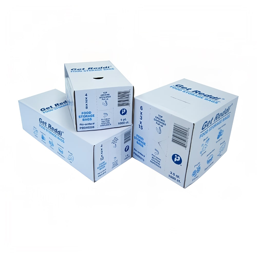 Pitt Plastics PB5547519 Get Reddi Food Storage Bag - 5 1/2" x 19"