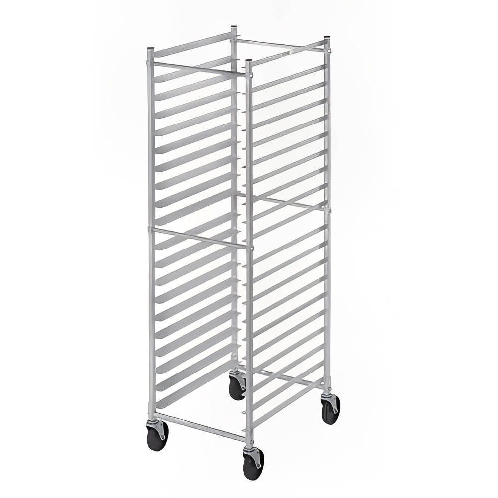 148-402AKD 20 1/2" 15 Bun Pan Rack w/ 4" Bottom Load Slides