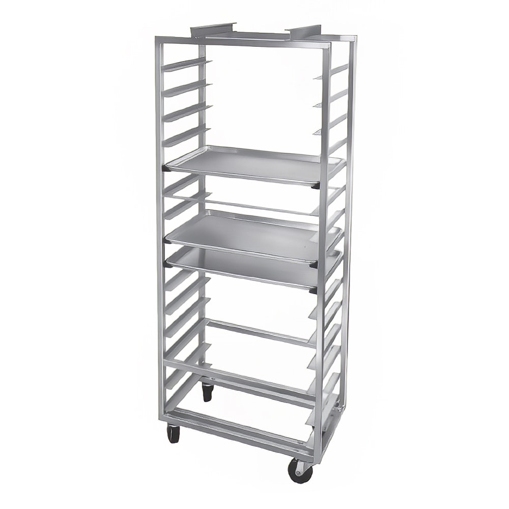 148-410AOR 28 1/2"W 30 Sheet Pan Rack w/ 2" Bottom Load Slides