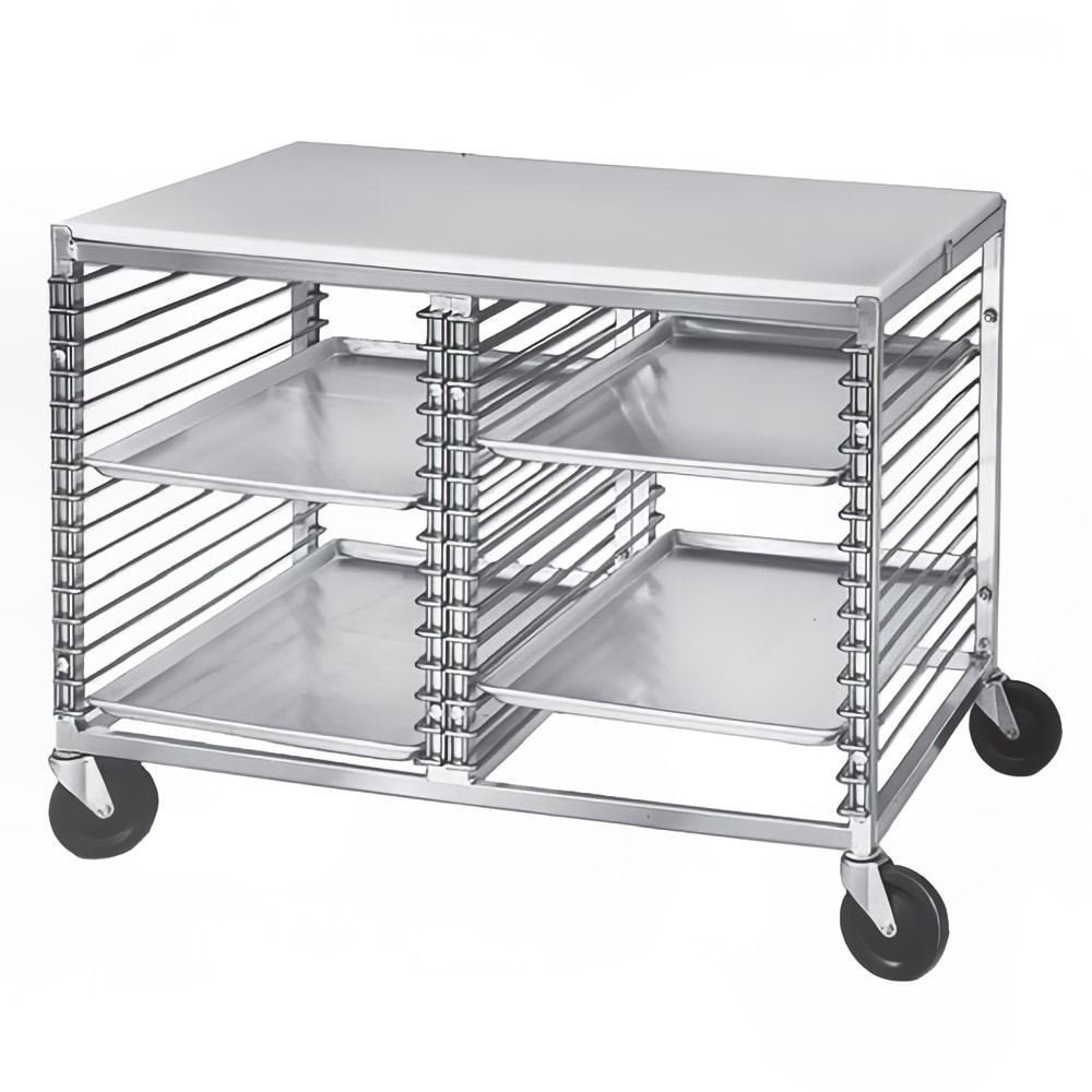 148-565P 42"W 30 Sheet Pan Rack w/ 1 1/2" Bottom Load Slides